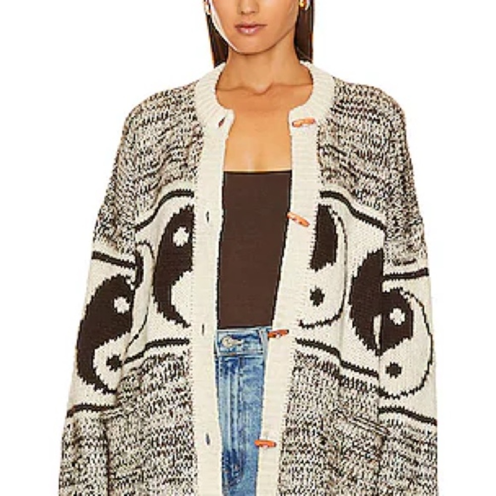 MOTHER The Long Drop “The good and the bad” Cardigan
